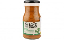 Loyd Grossman Al Forno Creamy Tomato, Spinach & Ricotta  Glass Bottle  350 grams